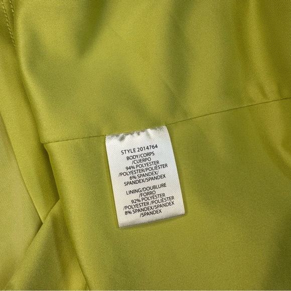 Halston Heritage Lemon Midi Dress - Picture 14 of 15